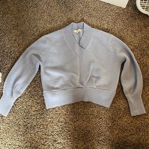 Small soft blue sweater